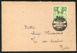 M.E.F 1945 GB 2/6d Overprinted M.E.F Sent Locally With A RODI 10,11,45 D/stamp. - Sonstige & Ohne Zuordnung