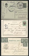 1901-17 Postal History Selection With 1901 PPC Of Geneva Franked 2st (5) Cancelled Siston Bilingual D/stamp, 1906 PPC Fr - Other & Unclassified