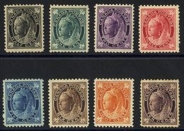 1897-98 QV Set M, SG.141/9, Cat. £425 (8) - Autres & Non Classés