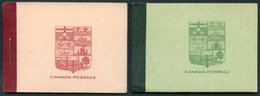 1912 Admiral Booklets - 25c Red Cover & 25c Green Cover, SG.SB3 & SB4a. (2) Cat. £155 - Sonstige & Ohne Zuordnung