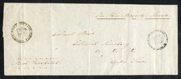 1830 On His Majesty's Service Outer Letter Sheet To Colonel Bird, Colonial Secretary, Cape Town, Endorsed At The Lower L - Other & Unclassified