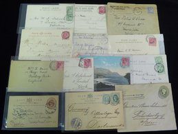 19th/20thC Covers, Postal Stationery & Postcards With Boer War Interest, Postmark Range With King-Williamstown, Simonsto - Other & Unclassified