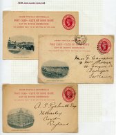 Collection On Pages Of The Postal Stationery Incl. Wrappers, Postcards, Reply Card, Registered Envelopes, Letter Cards E - Other & Unclassified
