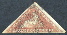 1853 1d Brick-red On Slightly Blued Paper, Good To Large Margins, Slightly Smudgy Cancel, SG.3. - Autres & Non Classés