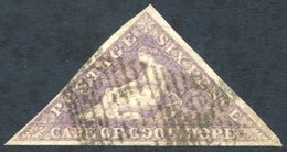 1855 6d Pale Rose-lilac, Good To Clear Margins, Heavy Cancel, SG.7. - Altri & Non Classificati