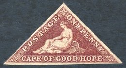 1863 1d Deep Brown-red, Unused Example, Good To Clear Margins, No Gum & Small Thin Spot At Left, SG.18b. - Altri & Non Classificati