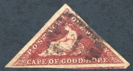 1863 1d Brownish-red, Good Margins, Slightly Heavy Cancel, SG.18c. - Altri & Non Classificati