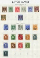 1900-59 VFU Collection On Leaves Incl. 1902 To 1s, 1907 To 1s, 1912 To 2s, 1917 War Stamps (5), 1921 To 1s, 1935 Pictori - Altri & Non Classificati