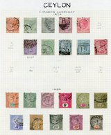 1872-1972 FU Collection On Leaves Incl. 1872 To 48c, 1886 To 75c, Range Of 1880's Surcharges To 30c, KEVII To 1r.50, 191 - Autres & Non Classés