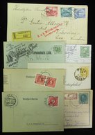 Covers & Cards Mainly With Austrian Stamps Incl. 1872 2kr - Majority 1908 Jubilee Issue Incl. Dues, Registered & Censore - Other & Unclassified