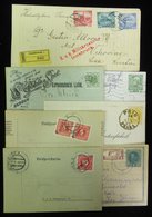 Covers & Cards Mainly With Austrian Stamps Incl. 1872 2kr - Majority 1908 Jubilee Issue Incl. Dues, Registered & Censore - Autres & Non Classés