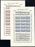 1934 National Anthem Music M/Sheet, Unused Pair In Original Folders As Issued, RPS Cert. Accompanies, SG.MS334a. (2) Cat - Altri & Non Classificati