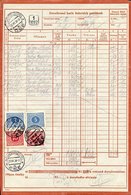 1938 Postage Dues - A Batch Of Goods Documents From Many Parts Of Czechoslovakia Franked With Various 1920 Issues Incl.  - Altri & Non Classificati