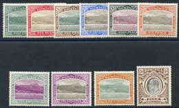 1907-08 MCCA Set, Fine M, SG.37/46. (10) Cat. £200. - Altri & Non Classificati