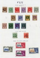 1878-1971 VFU Collection On Leaves Incl. 1903 CCA To 5s, KGV Defins To 2/6d, 1935 Jubilee, 1938 Defins Most To £1, 1948  - Altri & Non Classificati