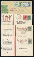 1930-47 First Flight Covers (4) 1930 Fiji Airlines Official Cover Lautoka - Suva, Another But Pilot Signed (scarce), 193 - Autres & Non Classés