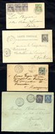 1893-1903 Range Of 21 Items Of Used Postal Stationery, Either Envelopes Or Cards From Various Colonies, Some Uprated Inc - Other & Unclassified