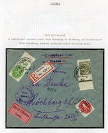 BAVARIA 1664-1920 Substantial Collection Of Stamps & Postal History, Neatly Presented Written Up On Leaves In Protectors - Sonstige & Ohne Zuordnung