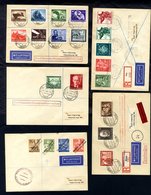 1944-45 'Karl Hennig' ALPENVORLAND Covers Range Of 66 With Mainly Multiple Frankings And Some Incl. German/Italian With  - Otros & Sin Clasificación