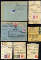 BOHEMIA & MORAVIA Official Franking Etc. Group Of Postal Forms & Receipts Franked With Variety Of Official Stamps To 3k, - Otros & Sin Clasificación