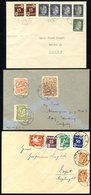 OCCUPATIONS During WWII Collection Of 80 Covers & 64 Stamps Mainly Written Up On Leaves In Protectors, Ranges Of Covers  - Otros & Sin Clasificación