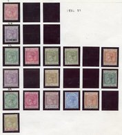 1886-98 Fine M Range Comprising 1886 1d, 1889 50c On 6d, 1889-96 Spanish 5c To 20c (both), 40c, 50c, 1p Bistre & 5p, 189 - Sonstige & Ohne Zuordnung