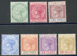 1898 Sterling Currency Set, Fine M, SG.39/45. (7) Cat. £180 - Sonstige & Ohne Zuordnung