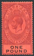 1912-24 MCCA £1 Dull Purple & Black/red, Fine M, SG.85. (1) Cat. £140 - Altri & Non Classificati