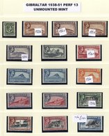 1930-71 M Or UM Collection On Hingeless Leaves Incl. 1931-33 Rock Sets (both Perfs) UM, 1935 Jubilee UM, Good Range Of M - Sonstige & Ohne Zuordnung