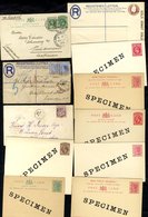 Postal History Accumulation Of Mainly QV & KGV, The Majority Are Postal Stationery Incl. QV, KEVII & KGV SPECIMEN Envelo - Altri & Non Classificati