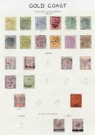 1875-1960's FU Collection On Leaves Incl. 1884-91 Vals To 2s, 1889 To 20s, 1898 To 1s, 1902 To 1s, 1907 To 1s, 1913 To 2 - Sonstige & Ohne Zuordnung