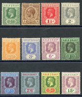 1921-24 MSCA Set, Fine M (6d Marks On Reverse, 2s Corner Crease) SG.86/100. Cat. £180 (12) - Other & Unclassified