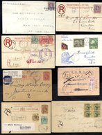 KEVII-QEII Range Of Covers, Cards & Postal Stationery, Incl. 8 O.H.M.S Covers With Various Official Markings Etc. Four C - Autres & Non Classés