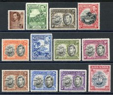 1937-50 Set Perf SPECIMEN, Fine M, SG.152s/163s. (12) Cat. £300 - Otros & Sin Clasificación