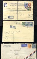 1890's-1980's Small Accumulation Of 60+ Covers With A Number Of Earlier Airmails With Higher Vals Noted. An Interesting  - Sonstige & Ohne Zuordnung