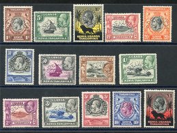 1935 MSCA Set Perf SPECIMEN, Fine M, SG.110s/23s, Cat. £500 - Altri & Non Classificati