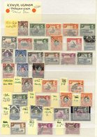 1938-54 Defin Set VFU + Some Perf Variations Incl. £1 (3), 10s (3) Etc. (45) Cat. £490 - Other & Unclassified