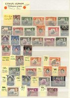 1938-54 Defin Set VFU + Some Perf Variations Incl. £1 (3), 10s (3) Etc. (45) Cat. £490 - Autres & Non Classés