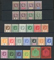 1902 CCA Set To 2/6d M, SG.20/27, 1938 KGVI Defin Set M, SG.95/114b. (27) Cat. £270 - Other & Unclassified