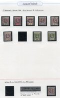 1902 CCA Set, Good M (5s & 3d Toned), SG.20/8, Also FU Set Excl. 1s Value & Extra 2½d Showing Variety Wide 'A' In Leewar - Altri & Non Classificati