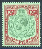 1928 10s Green & Red/green, Fine M Showing Variety 'break In Scroll' SG.79a. (1) Cat. £300 - Other & Unclassified