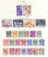 PERLIS 1948 Wedding, 1949 UPU & 1951-55 Defin Set (ex. 1955 30c), Good To VFU, SG.1/27. Cat. £415 (26) - Autres & Non Classés