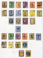 1885-circa 2005 M & U Collection On Album Pages Incl. 1885 To 1s (2x ½d, 1d, 1s & 3x 2½d) U, 1899 ¼d (2), 4d & 2/6d U, 1 - Sonstige & Ohne Zuordnung