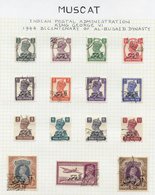 1944-57 VFU Collection On Leaves Incl. 1944 Bicentenary Set, 1948 Set, B.P.A In E.Arabia 1948 Set, 1948 Wedding, 1949 UP - Altri & Non Classificati