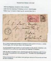 1882 Letter From The Missionary R. Robertson To Sir G. Scott-Douglas, Kelso, Scotland Who Had Been In Zululand To Build  - Sonstige & Ohne Zuordnung