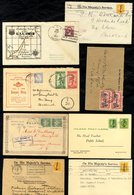 1896-1956 Covers, Cards & Postal Stationery Items, Many With Official Stamps, Also Noted Are Instructional Markings, Cen - Other & Unclassified