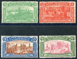 1906 Christchurch Exhibition Set M, SG.370/3. (4) Cat. £275 - Other & Unclassified