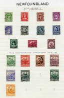 1911-47 FU Collection On Leaves Incl. 1911 Coronation Set, 1928 Publicity, 1935 Jubilee, 1937 Coronation Sets (both) Etc - Sonstige & Ohne Zuordnung