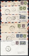 1941 PAA FAM 22 Flight To Accra, Nigerian Acceptance Covers For Return Stages Incl. Bathhurst, Gambia, Belem & Natal, Br - Other & Unclassified