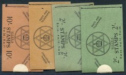 1957 2s Booklet (2) Stitching To Left & Right Sides SG.SB8, 10s Booklet (2) Stitching To Left & Right Sides, SG.SB9. - Other & Unclassified
